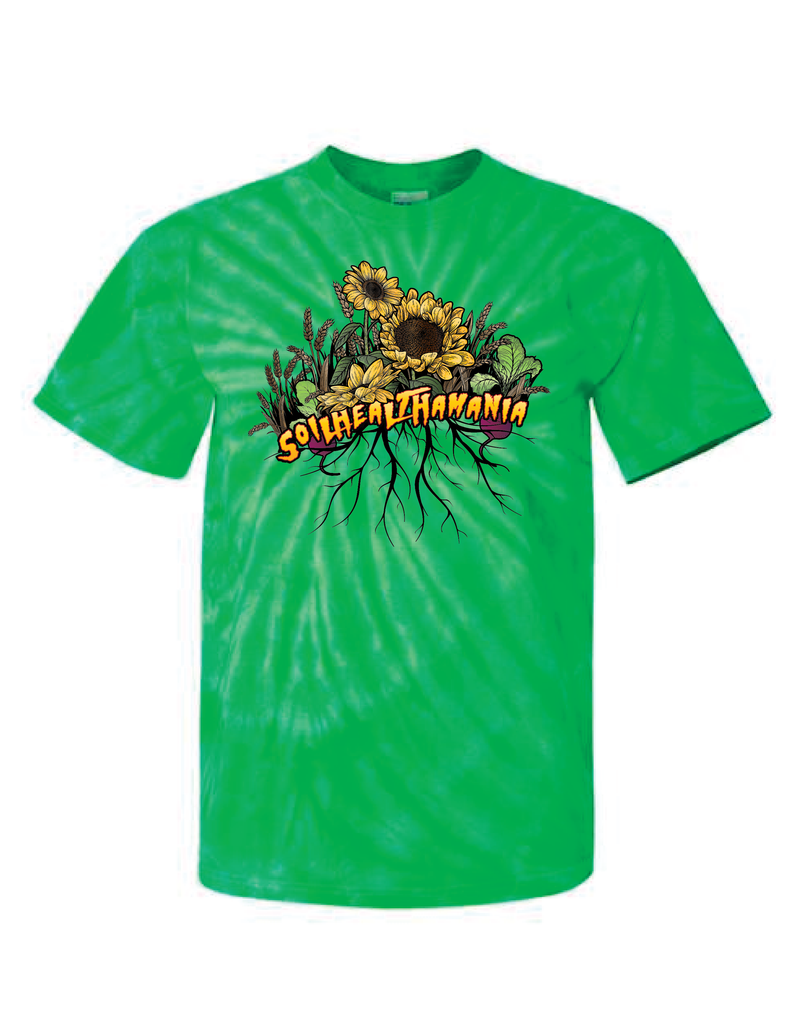 Soilhealthamania Carbon Pump Tie-Dye T-Shirt
