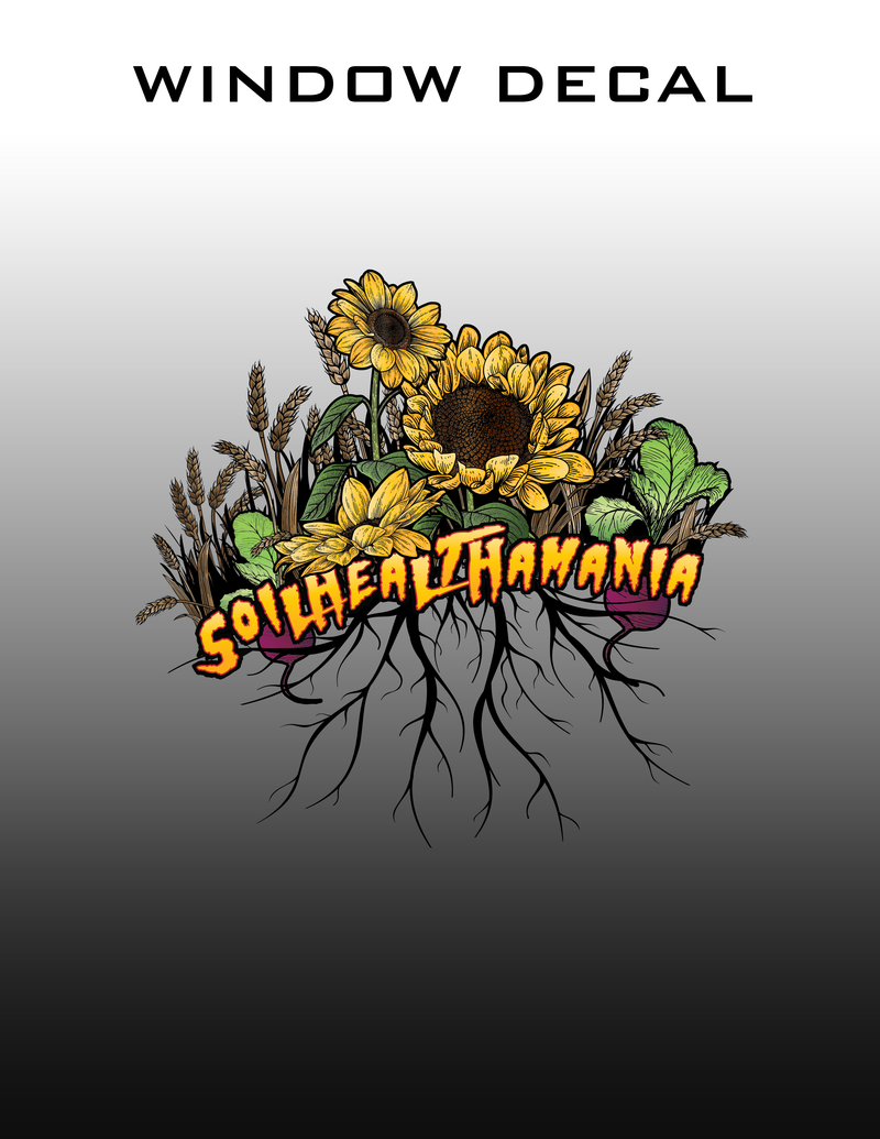 Soilhealthamania Window Decal