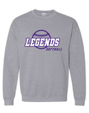 Legends Softball 2025 Crewneck Sweatshirt
