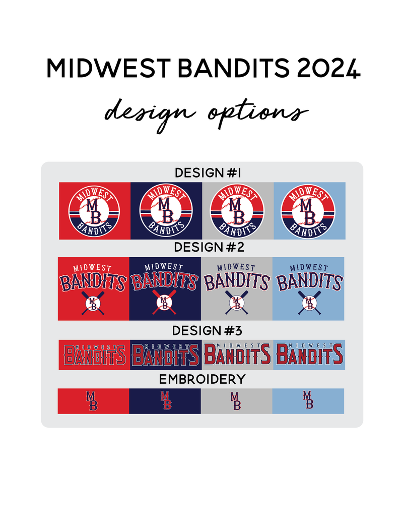 Midwest Bandits 2024 Women's Racerback Tank