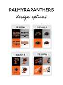 Palmyra Panthers Ladies Racerback Tank