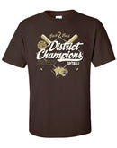 Highland Softball 2025 District Champs T-Shirt