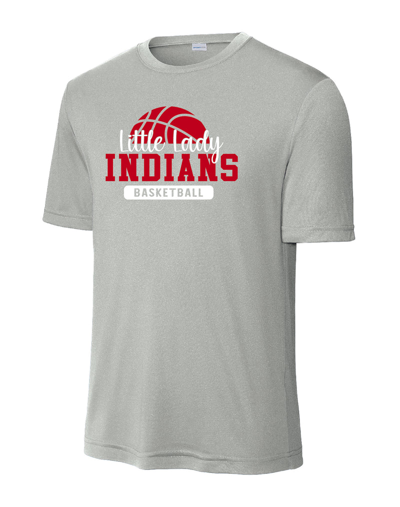 Little Lady Indians Basketball Drifit T-Shirt