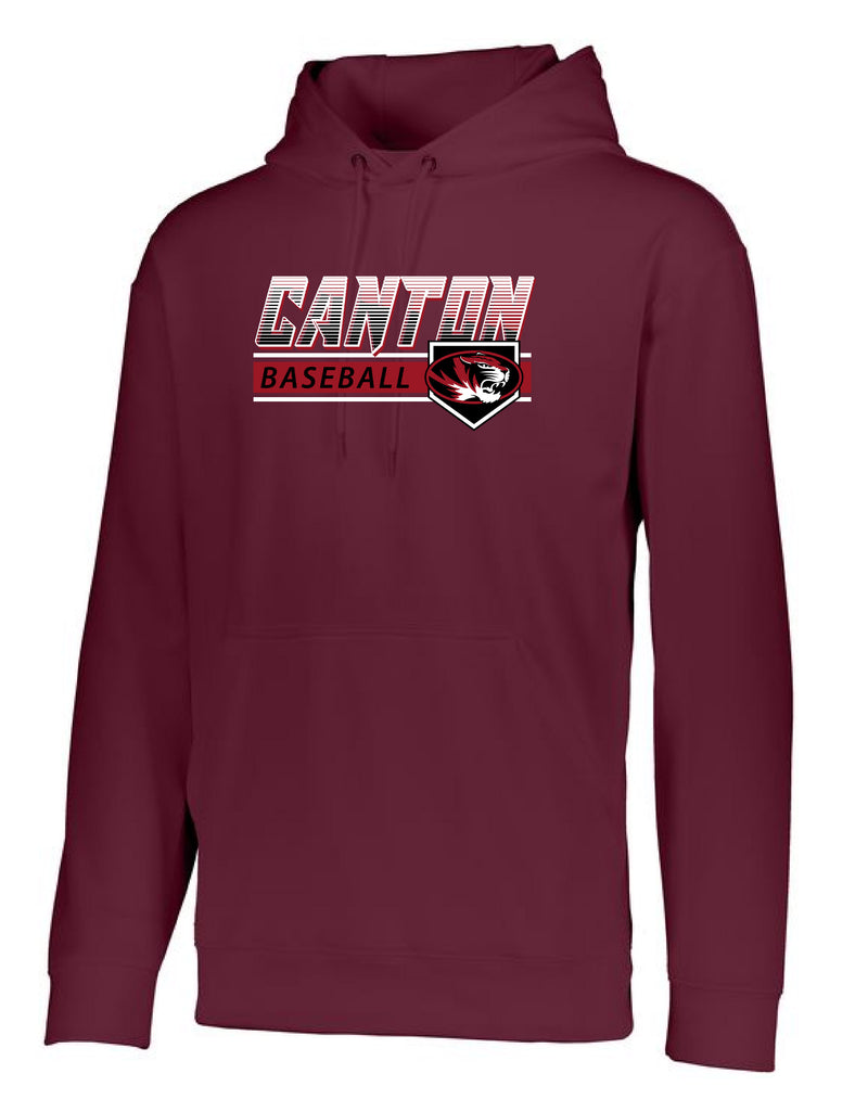 Canton Baseball 2025 Drifit Hooded Sweatshirt