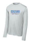 Chaos Softball Drifit Long Sleeve Tee