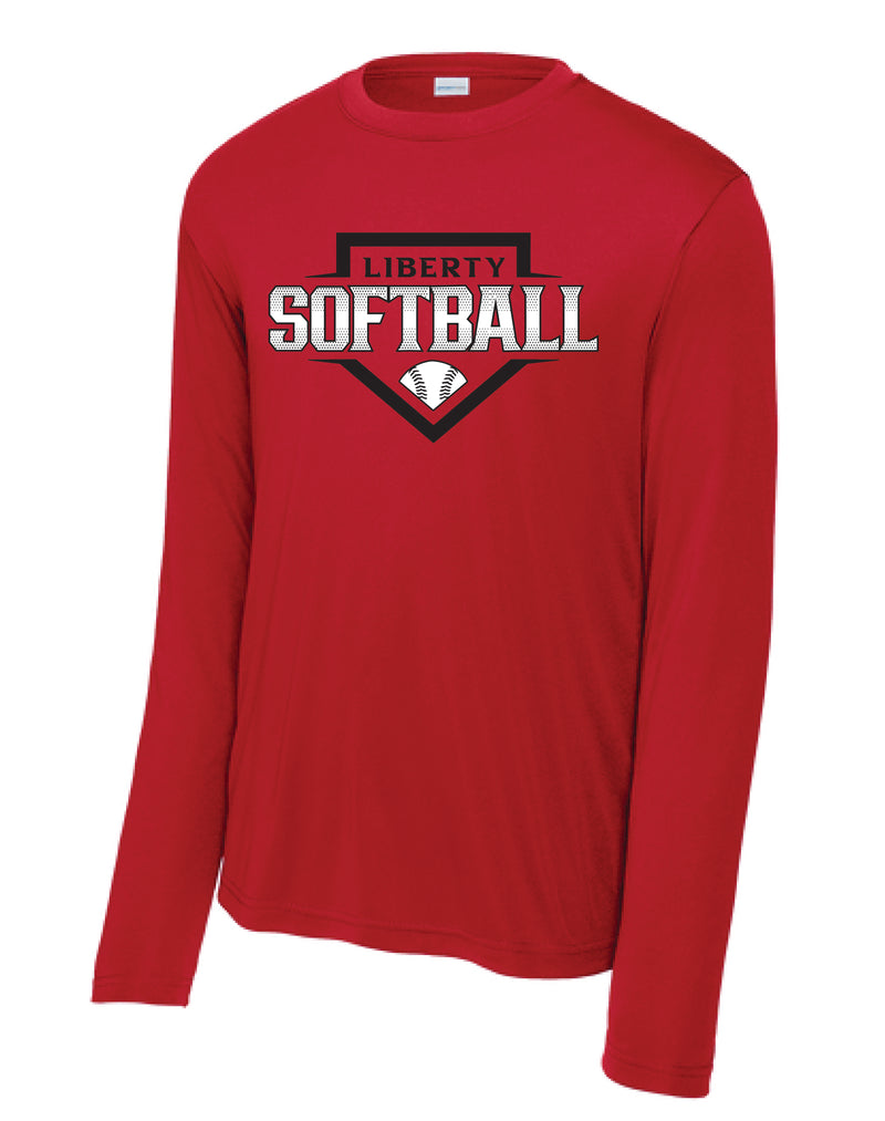 Liberty Softball 2025 Drifit Long Sleeve T-Shirt