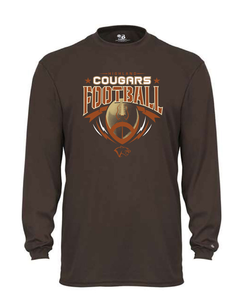 Highland Football 2025 Drifit Long Sleeve T-Shirt