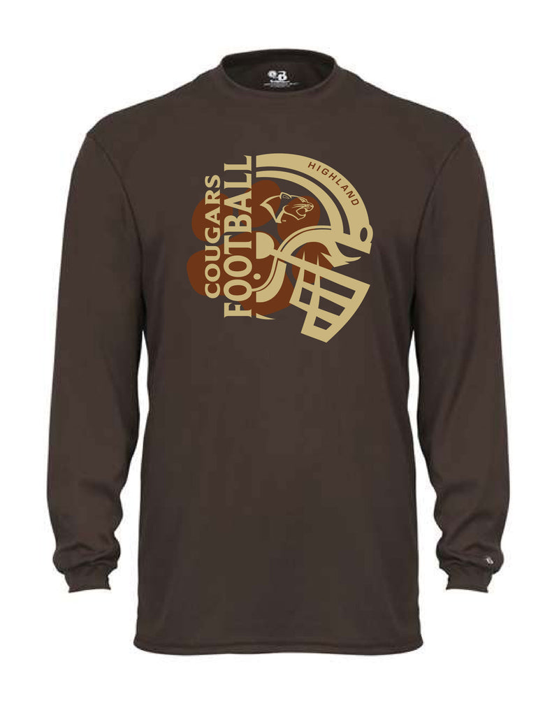 Highland Football 2025 Drifit Long Sleeve T-Shirt