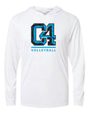 Club Four Volleyball 2026 Drifit Long Sleeve Hoodie