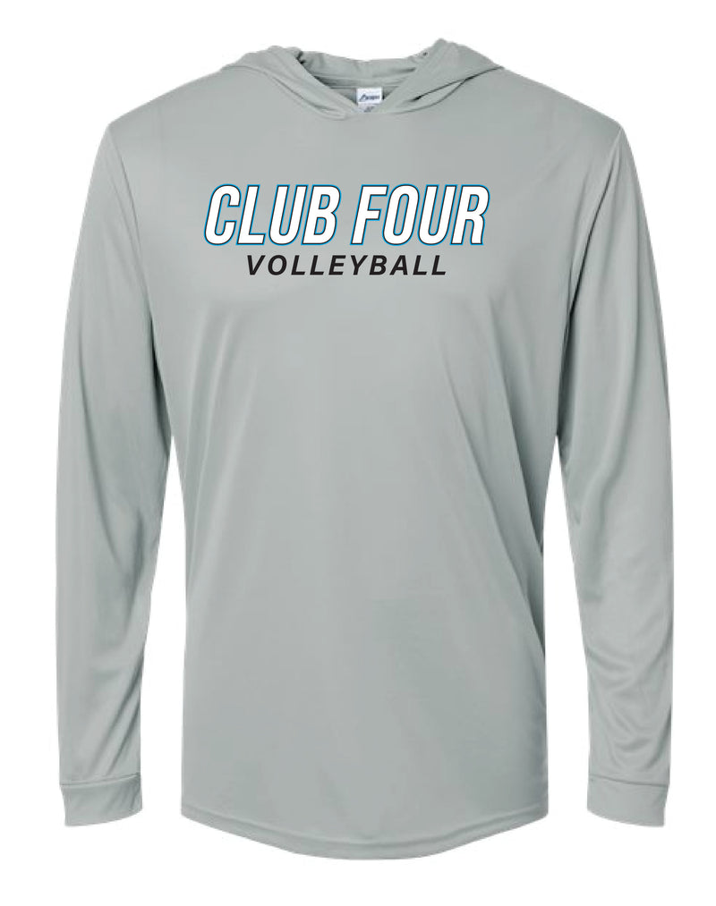 Club Four Volleyball 2026 Drifit Long Sleeve Hoodie