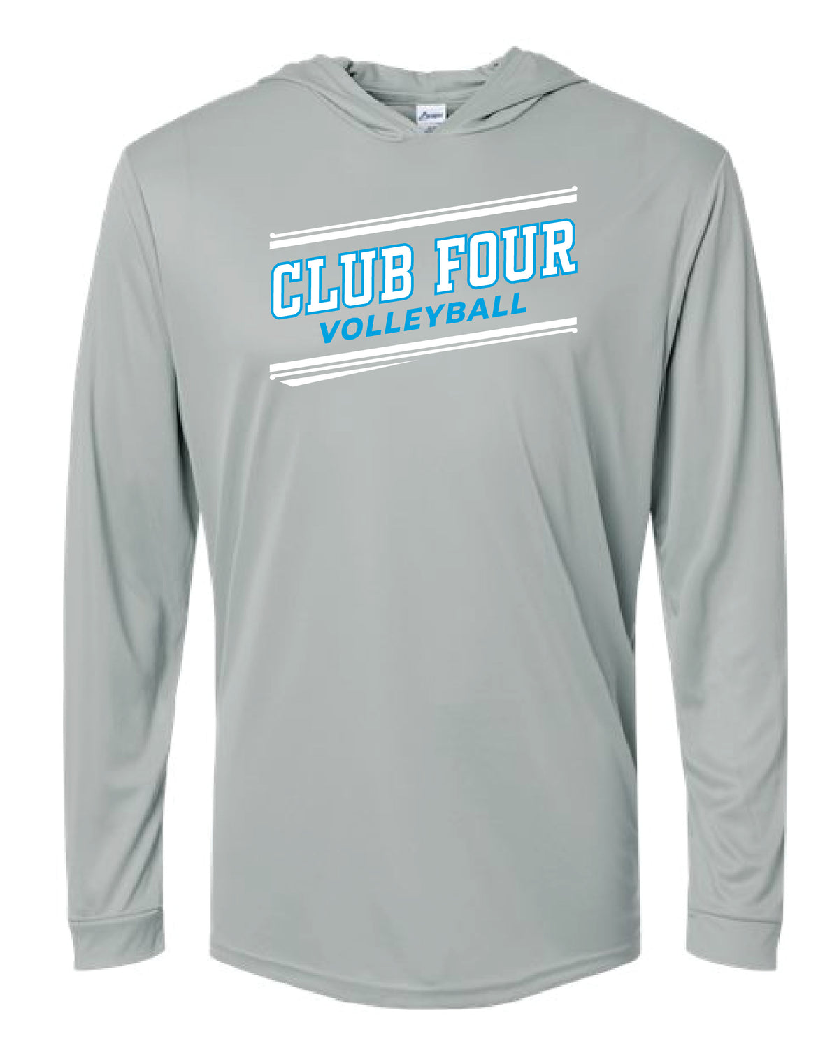 Club Four Volleyball 2026 Drifit Long Sleeve Hoodie