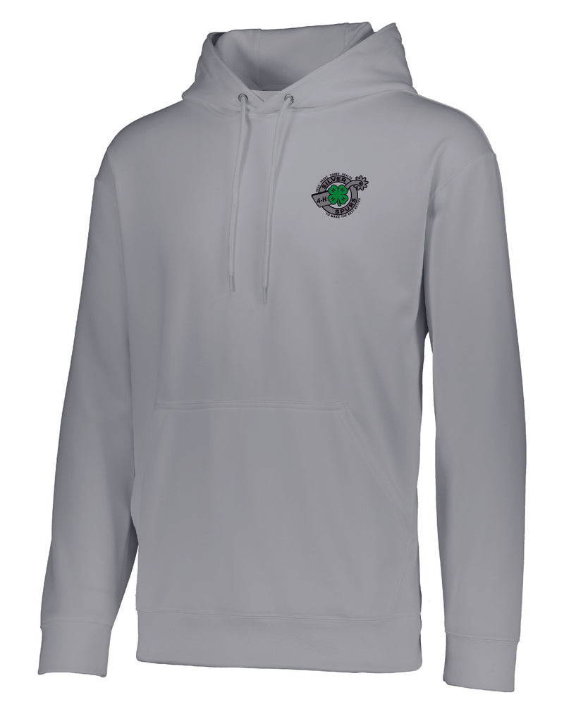 Silver Spurs 4H Drifit Hooded Sweatshirt