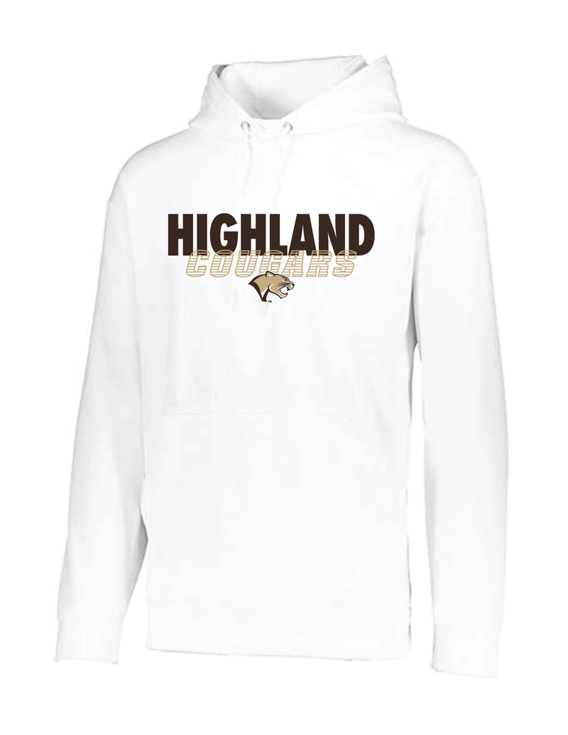 Highland Cougars Drifit Hooded Sweatshirt