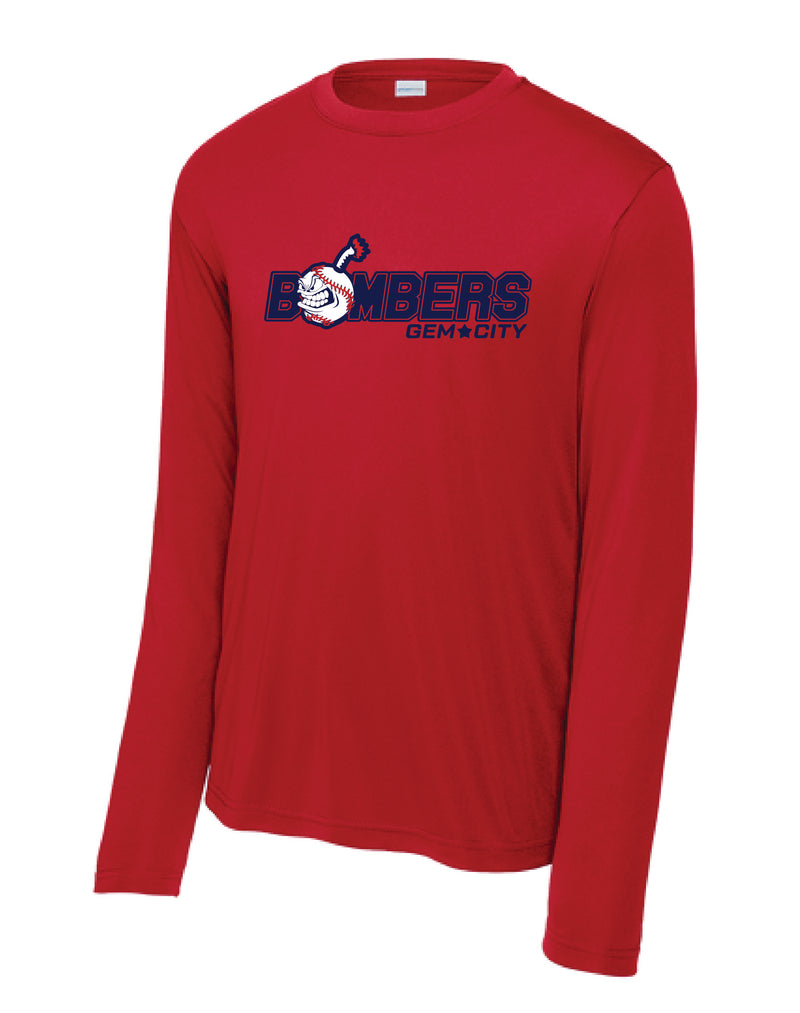 Gem City Bombers 2025 Drifit Long Sleeve T-Shirt