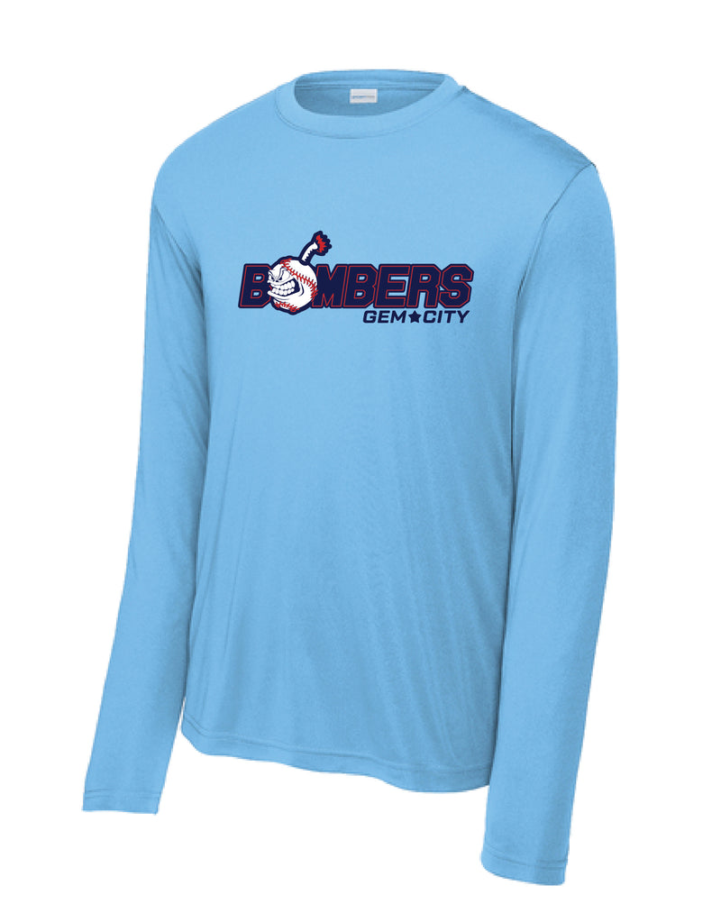 Gem City Bombers 2025 Drifit Long Sleeve T-Shirt