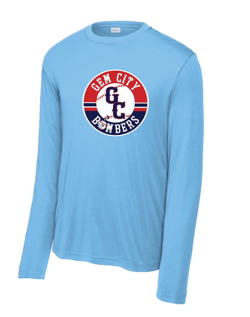 Gem City Bombers 2025 Drifit Long Sleeve T-Shirt