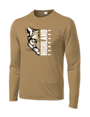 Highland Cougars Drifit Long Sleeve Tee