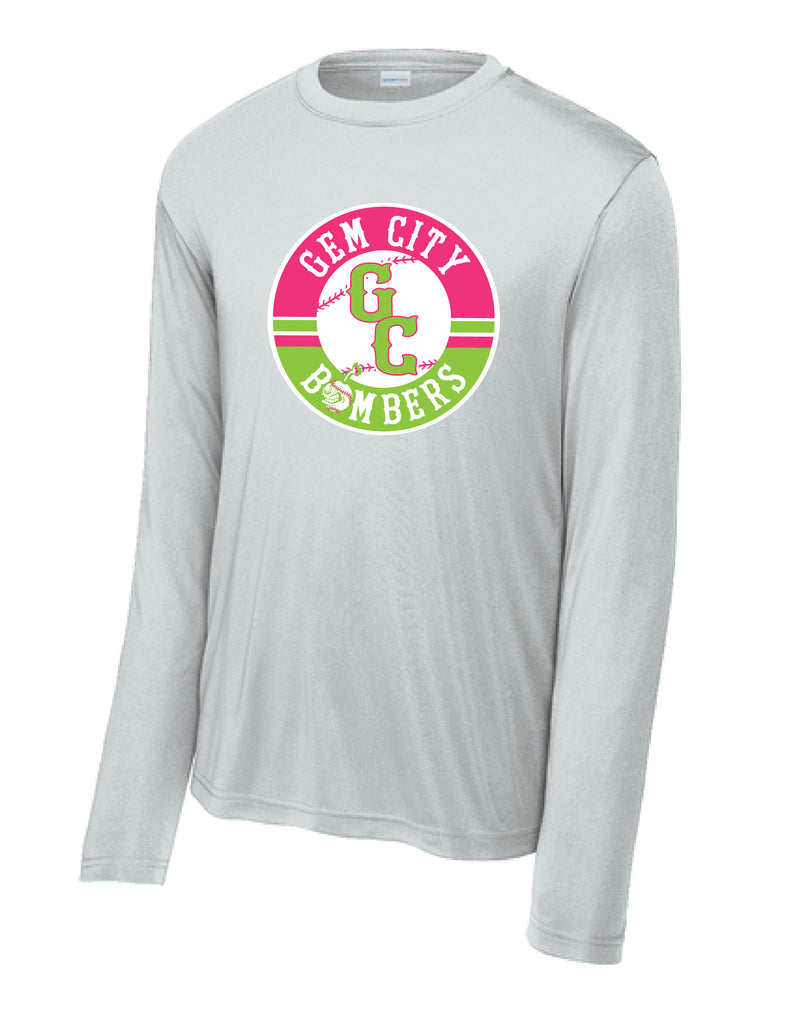 Gem City Bombers 2025 Drifit Long Sleeve T-Shirt