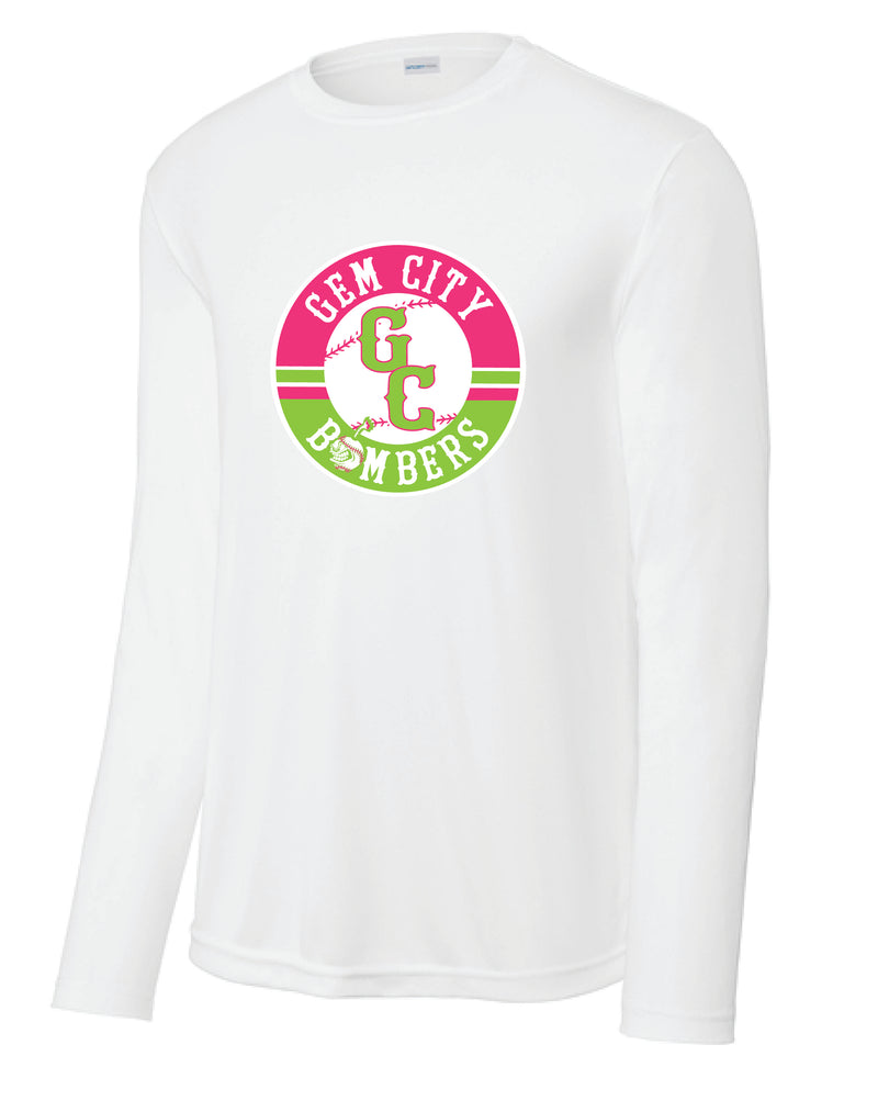 Gem City Bombers 2025 Drifit Long Sleeve T-Shirt