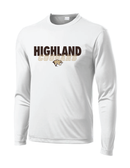 Highland Cougars Drifit Long Sleeve Tee