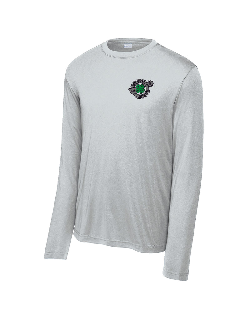 Silver Spurs 4H Drifit Long Sleeve T-Shirt