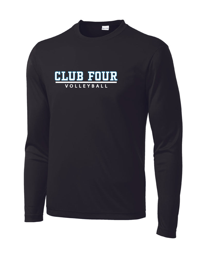 Club Four Volleyball Drifit Long Sleeve T-Shirt