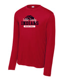 Little Lady Indians Basketball Drifit Long Sleeve T-Shirt