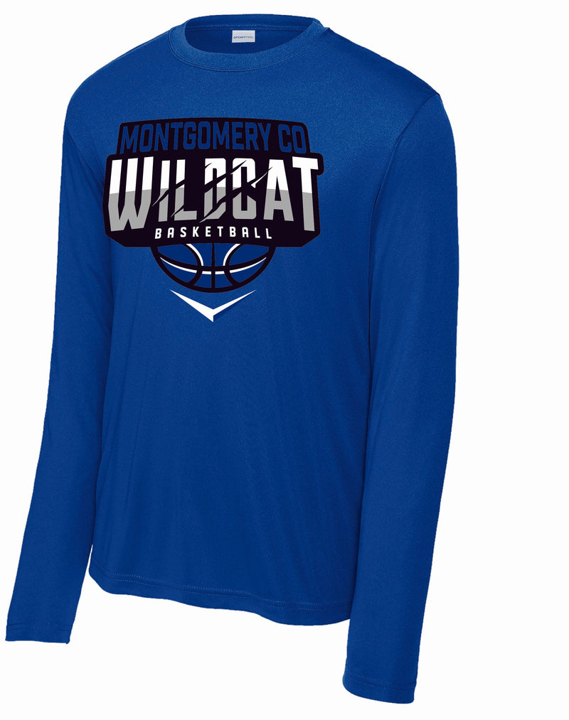 Montgomery County Basketball 2025 Drifit Long Sleeve