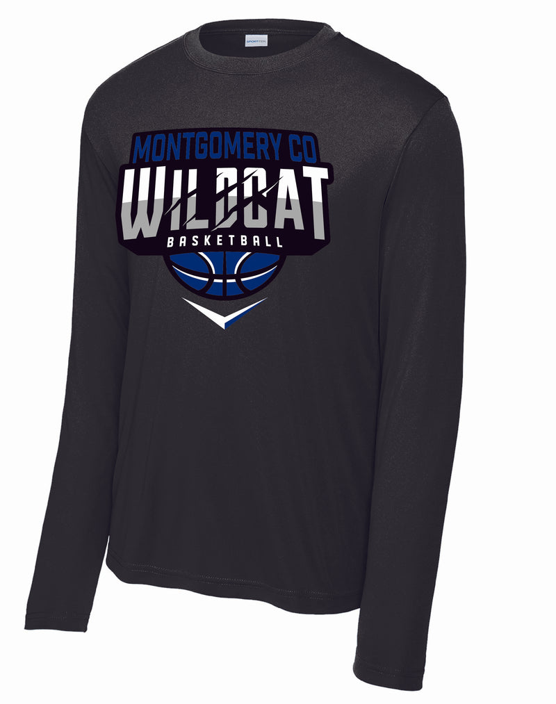 Montgomery County Basketball 2025 Drifit Long Sleeve
