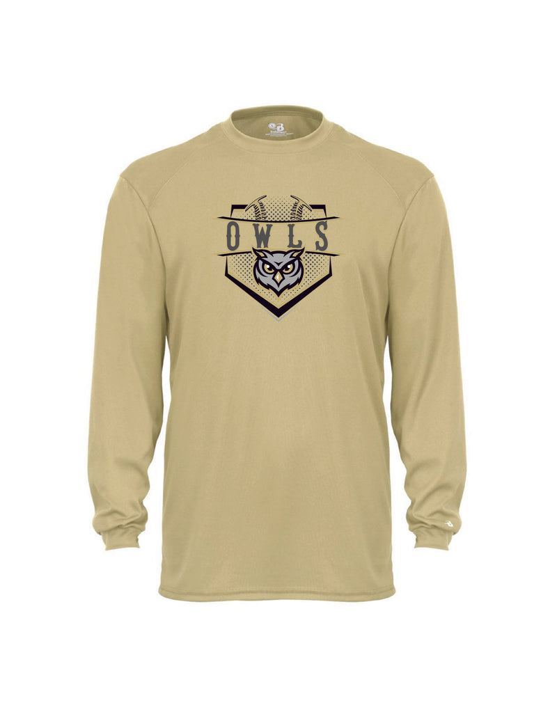 Midwest Owls 2024 Drifit Long Sleeve T-Shirt