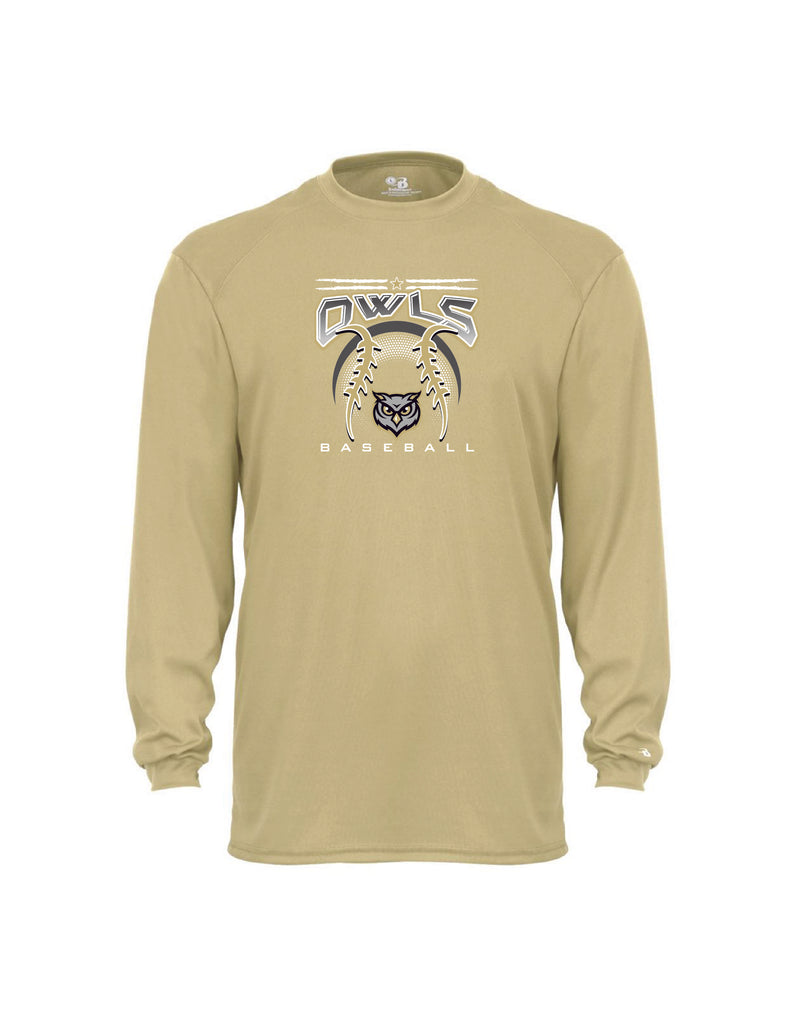 Midwest Owls 2024 Drifit Long Sleeve T-Shirt