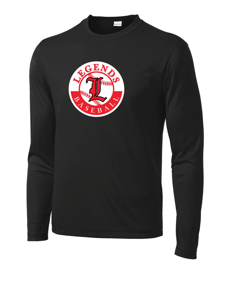 12U Legends Baseball 2024 Drifit Longsleeve T-Shirt