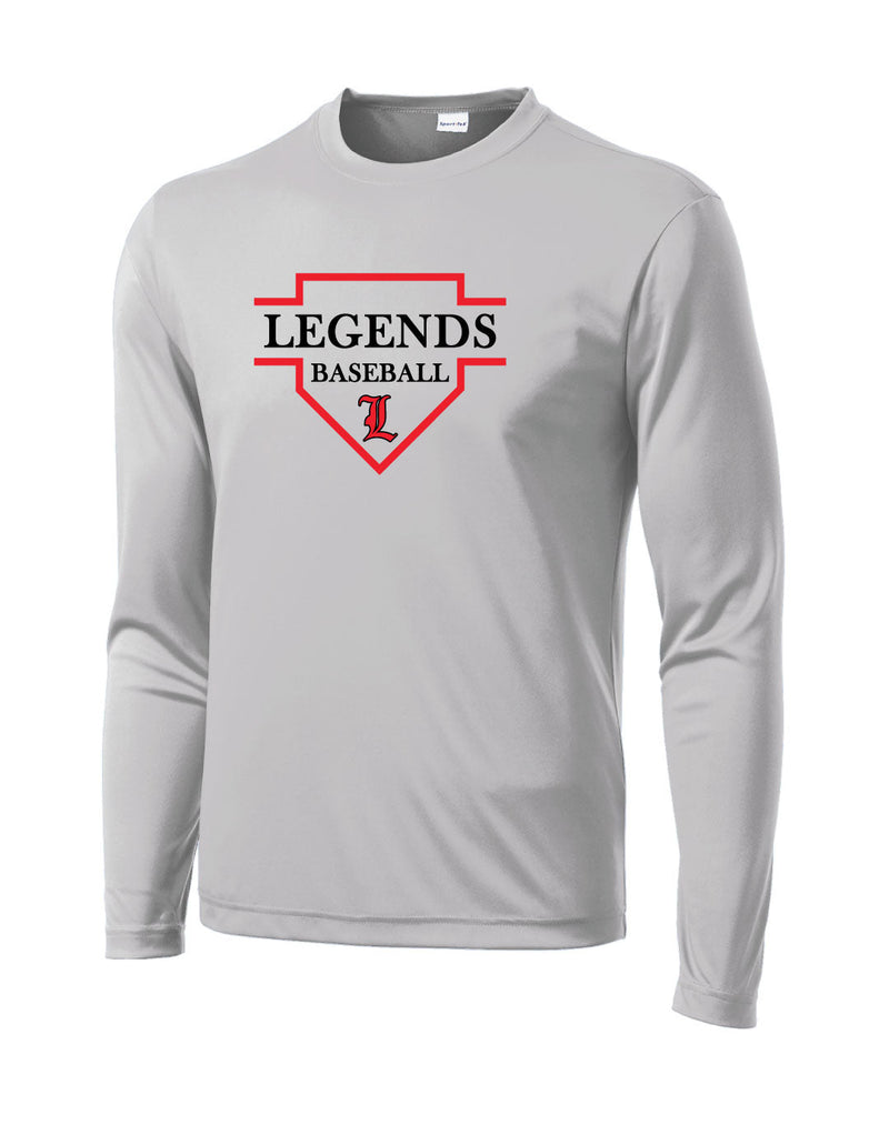 8U Legends Baseball 2024 Drifit Longsleeve T-Shirt