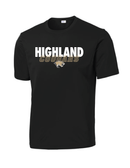 Highland Cougars Drifit T-Shirt