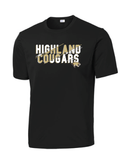 Highland Cougars Drifit T-Shirt