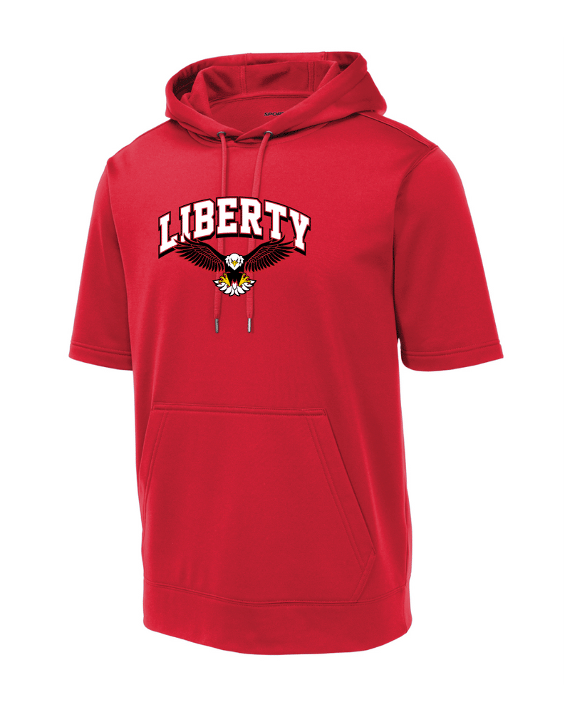 Liberty Baseball 2024 Short Sleeve Hooded Pullover