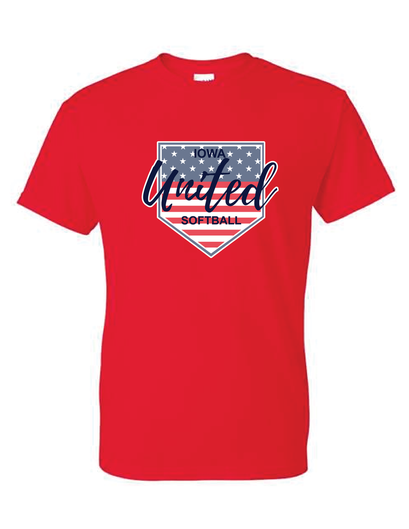 Iowa United Softball Dry Blend T-Shirt