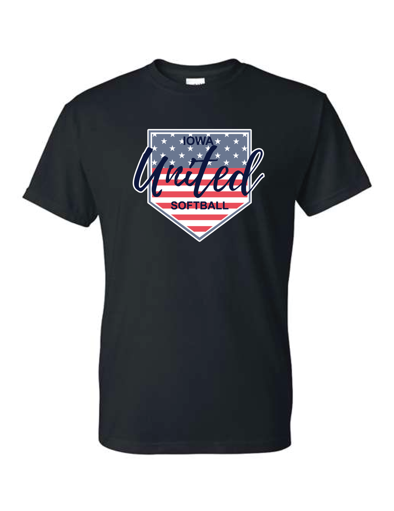 Iowa United Softball Dry Blend T-Shirt