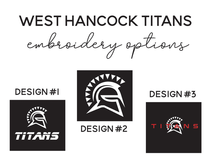 West Hancock Titans Nike Club Fleece 1/2 Zip