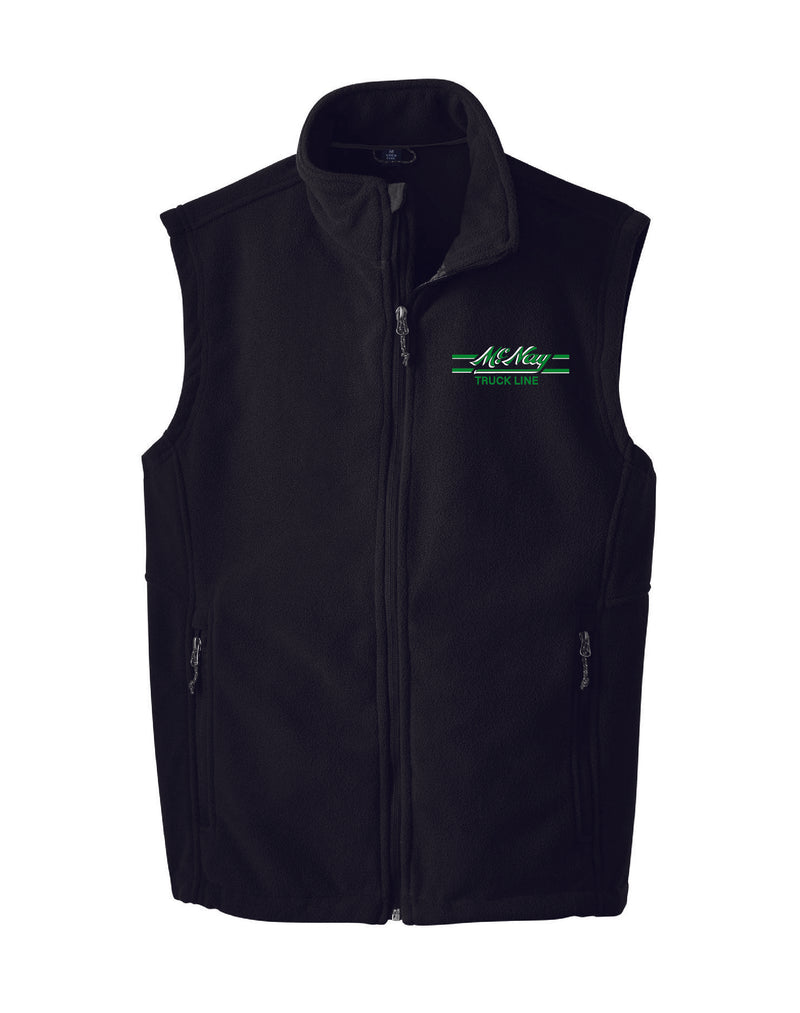 McNay Truck Line Fleece Vest