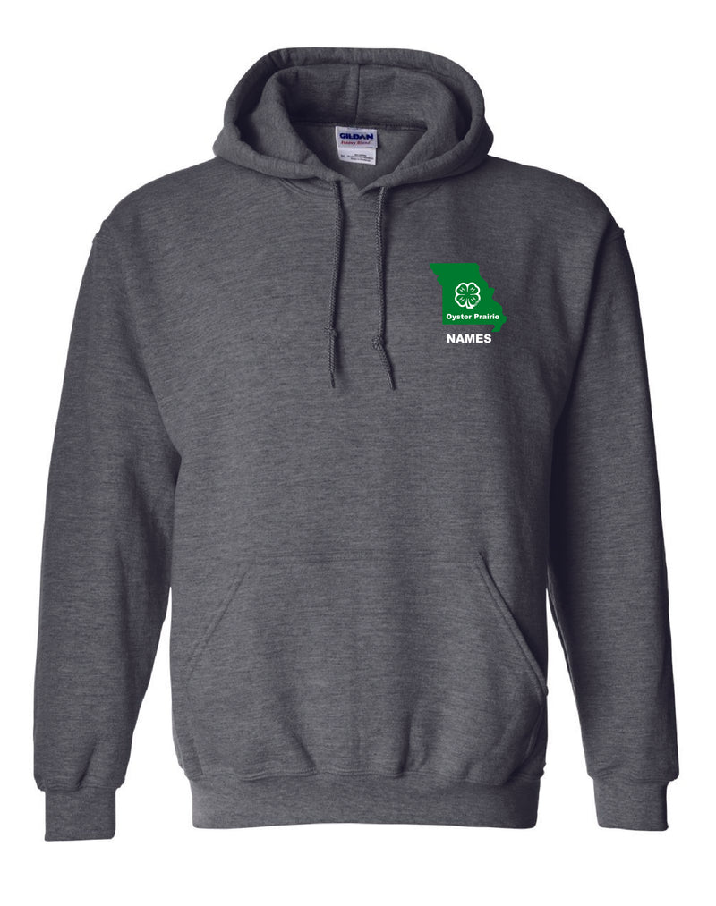 Oyster Prairie 4-H Hooded Sweatshirt