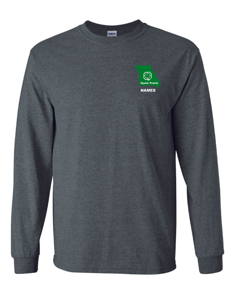 Oyster Prairie 4-H Long Sleeve T-Shirt