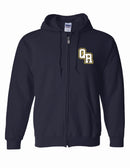QND Raiders Football 2026 Full Zip