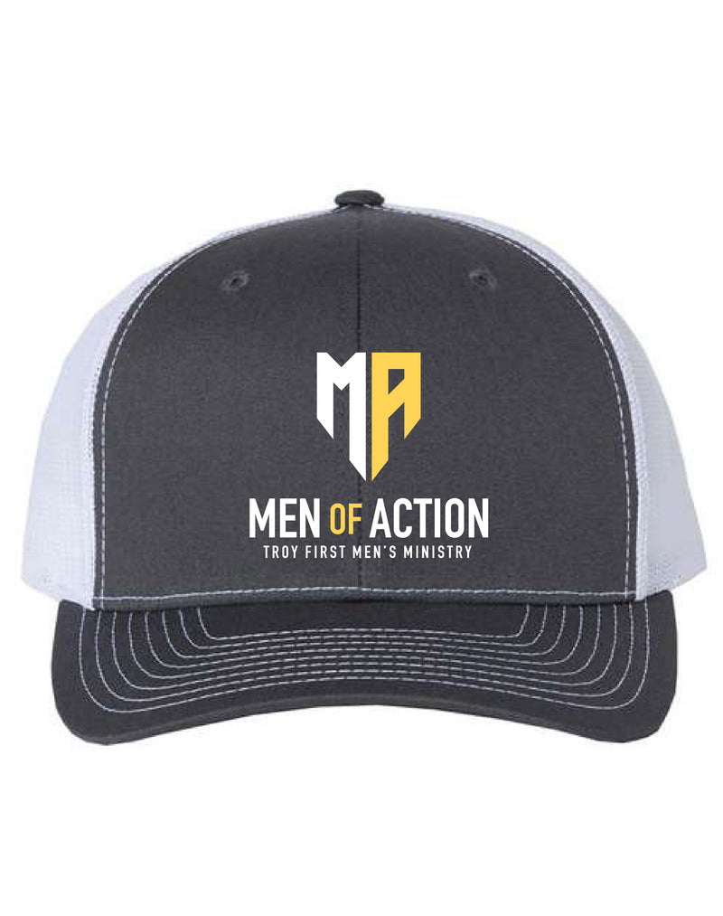 TFBC Men of Action Snapback Trucker Hat