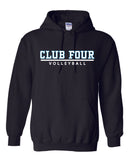 Club Four Volleyball Hooded Sweatshirt