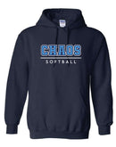 Chaos Softball Hooded Sweatshirt