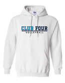 Club Four Volleyball Hooded Sweatshirt