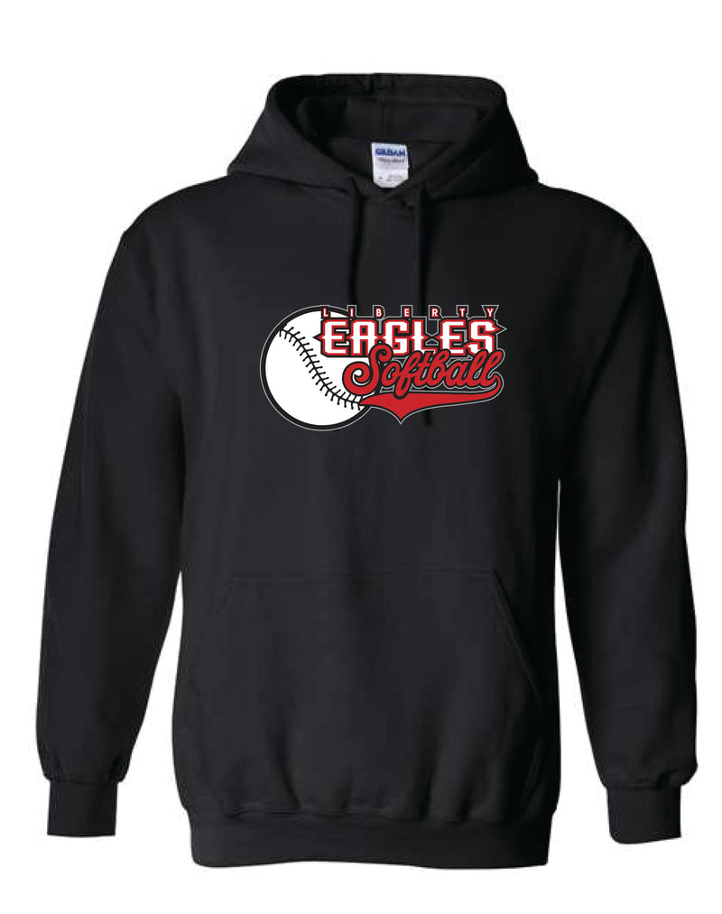 Liberty Softball 2025 Hooded Sweatshirt