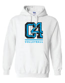 Club Four Volleyball 2026 Hooded Sweatshirt