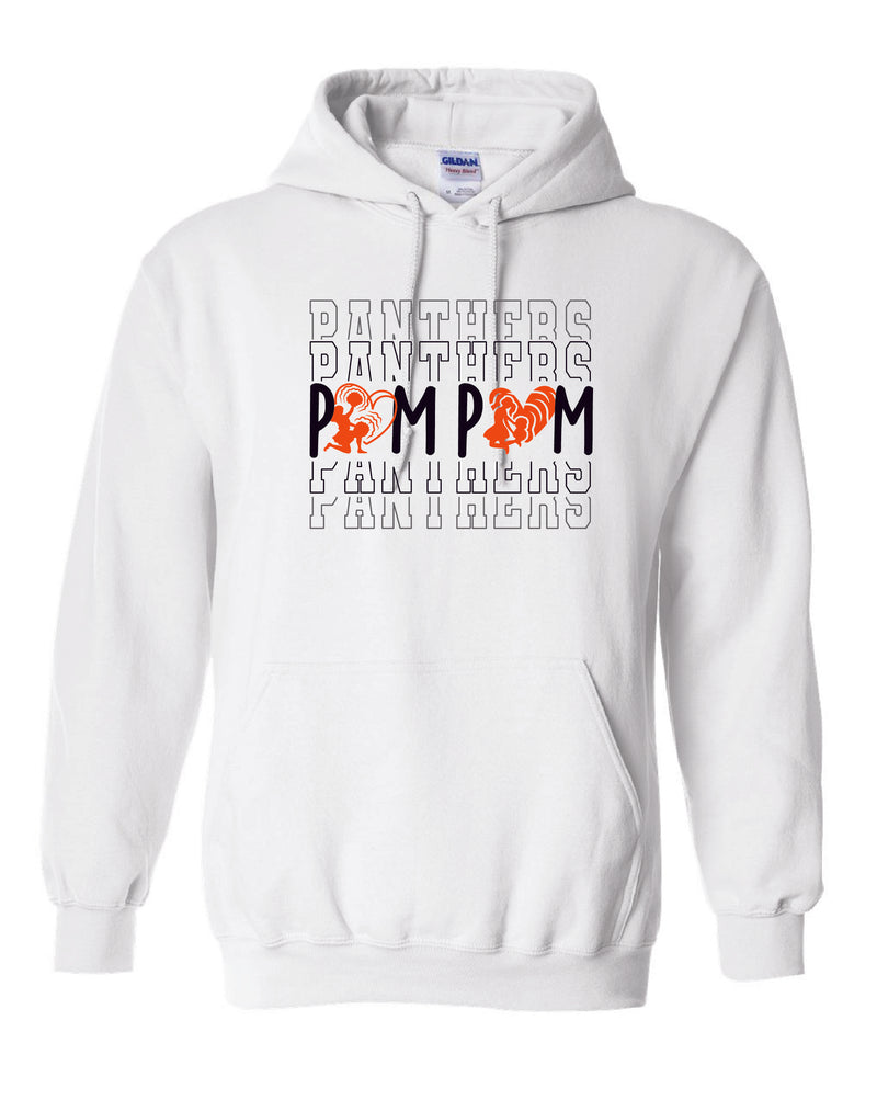 Palmyra Poms Hooded Sweatshirt